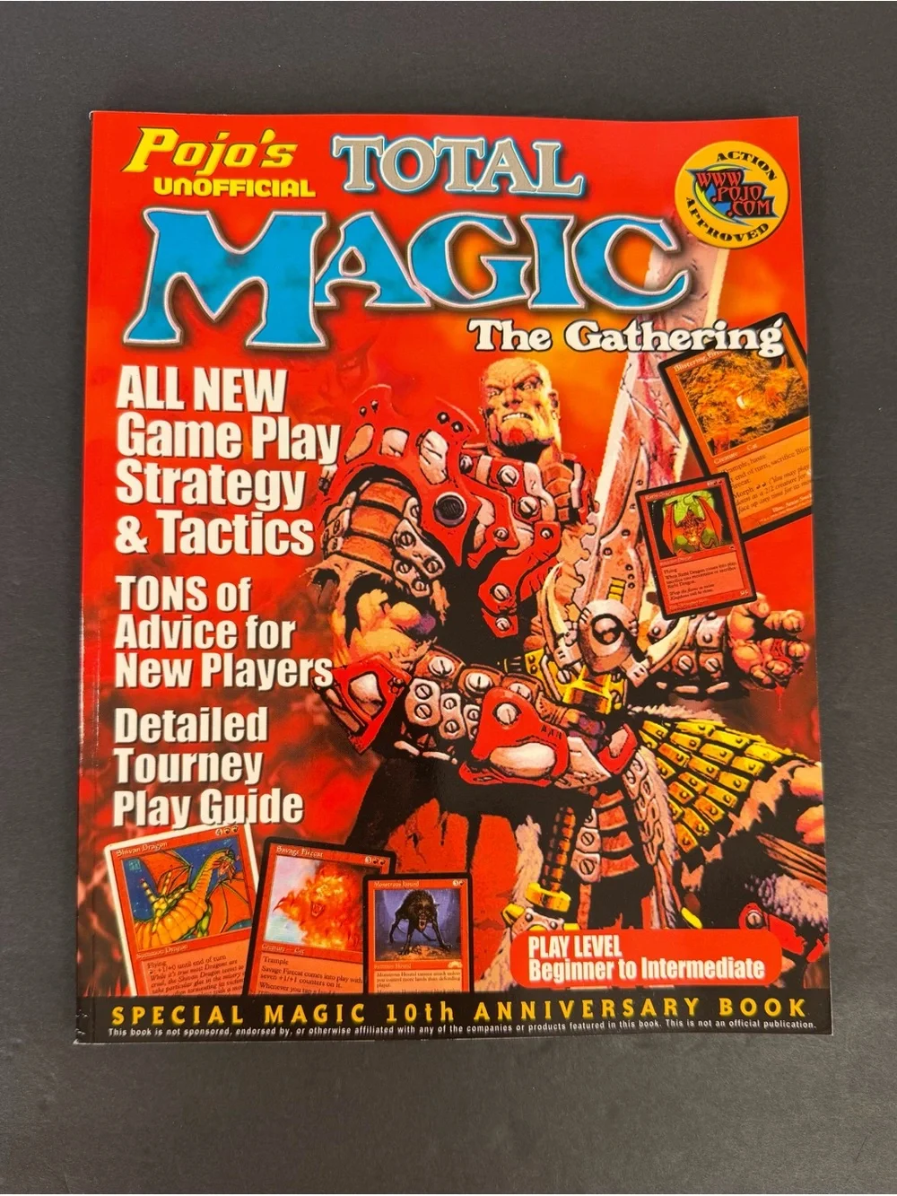 2003 Pojo's Unofficial TOTAL MAGIC The Gathering 10th ANNIVERSARY BOOK Guide